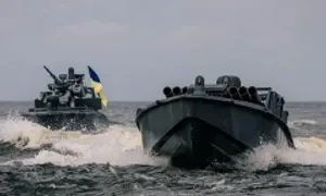 Ukraine khoe xuồng không người lái tầm hoạt động 1.500 km