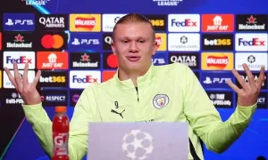 Haaland: 'Không ai có thể sánh với Messi, Ronaldo'